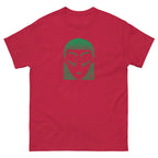 Unisex graphic t-shirt Green Dot – minimalist streetwear Mute Mode