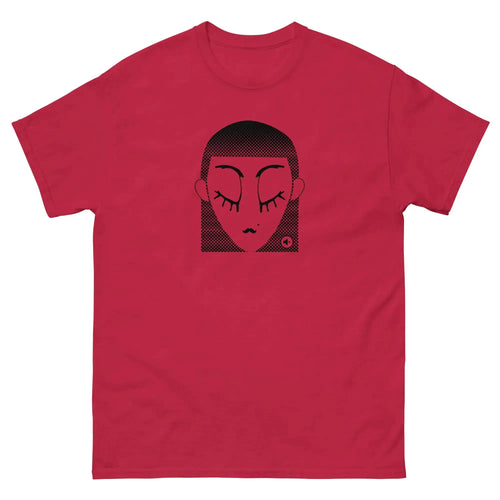 Unisex graphic t-shirt Black Dot – minimalist streetwear Mute Mode