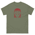 Unisex graphic t-shirt Red Dot – minimalist streetwear Mute Mode