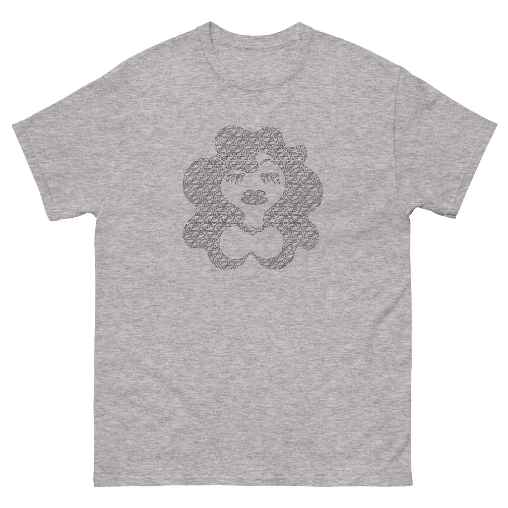  Graphic t-shirt Bubble Blanc Beauty handmade sketchbook print - trendsparent-ees trendsparent_ees