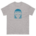 Unisex graphic t-shirt Blue Dot – minimalist streetwear Mute Mode