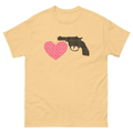 Unisex graphic statement t-shirt | Love Hate - Choose Love, Not Guns - trendsparent_ees